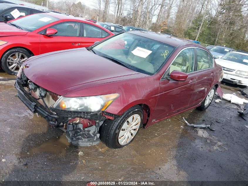 2009 Honda Accord 2.4 Lx VIN: 1HGCP26319A175551 Lot: 38559529