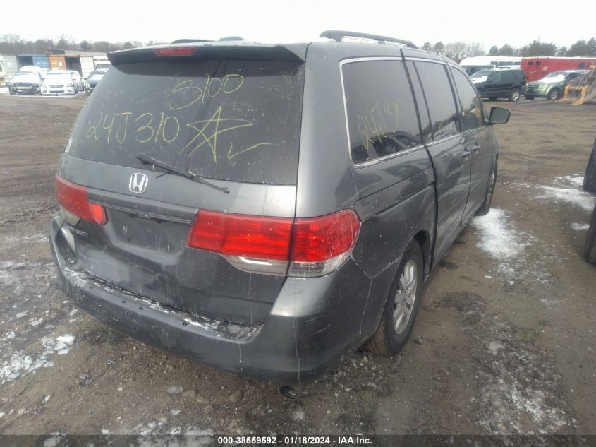 2010 Honda Odyssey Ex-L VIN: 5FNRL3H79AB018808 Lot: 38559592