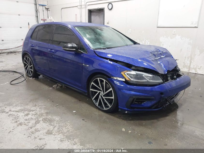 2018 Volkswagen Golf R 2.0T W/Dcc Navigation VIN: WVWWF7AU4JW302750 Lot: 38559779