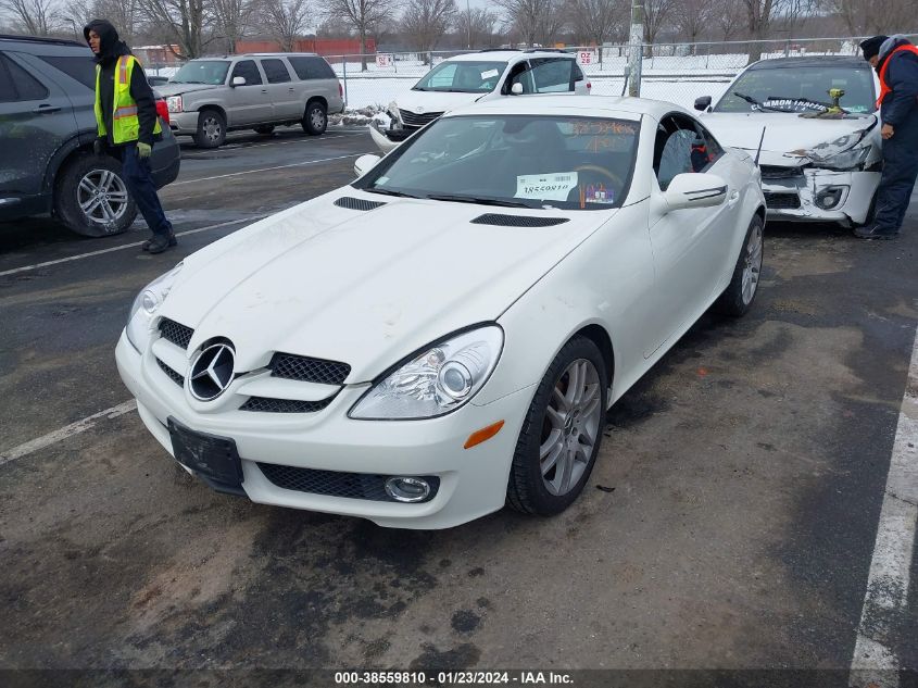 2009 Mercedes-Benz Slk 300 VIN: WDBWK54F09F191847 Lot: 38559810