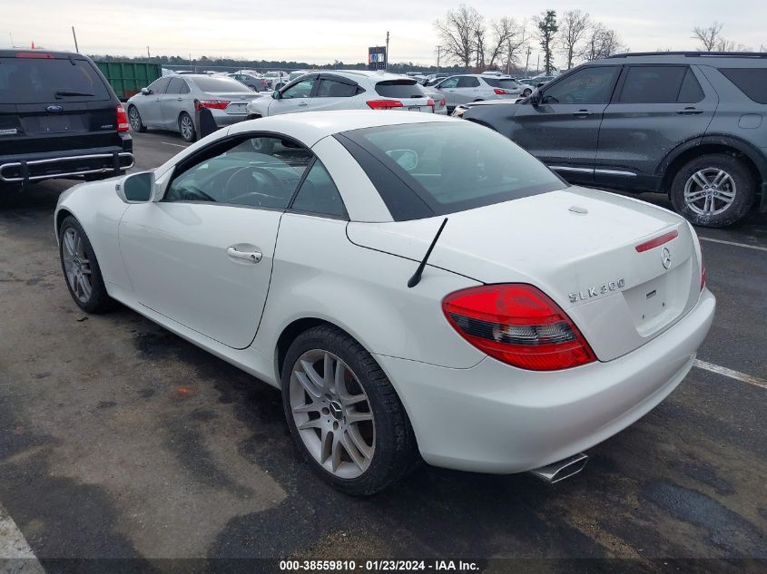 2009 Mercedes-Benz Slk 300 VIN: WDBWK54F09F191847 Lot: 38559810