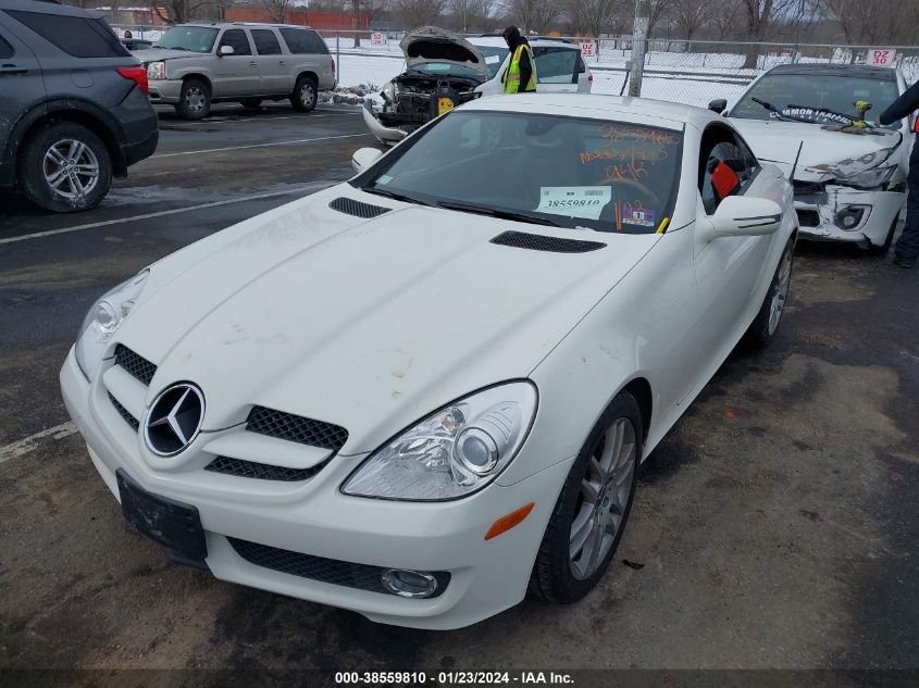 2009 Mercedes-Benz Slk 300 VIN: WDBWK54F09F191847 Lot: 38559810