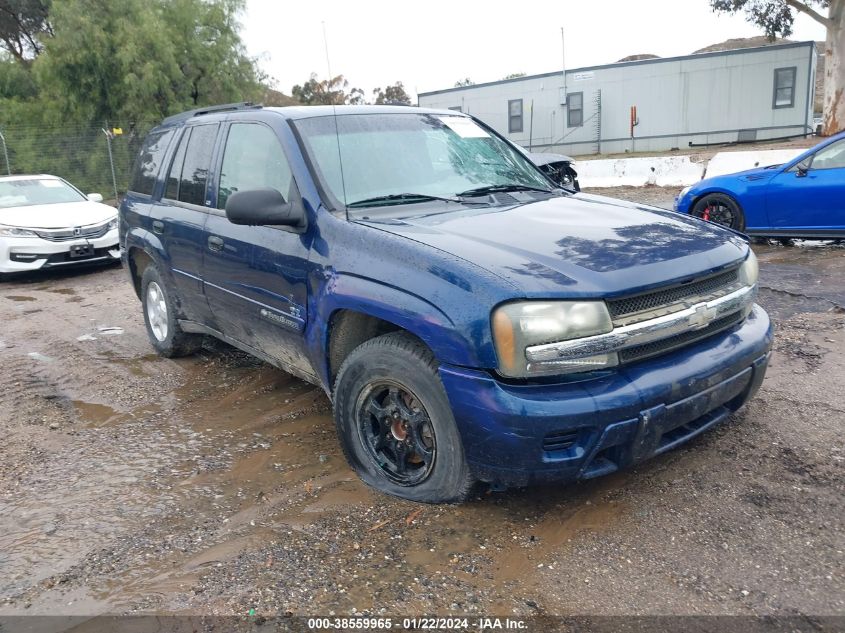 2002 Chevrolet Trailblazer Ls VIN: 1GNDS13S622277250 Lot: 38559965