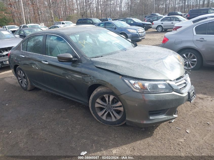 2014 Honda Accord Lx VIN: 1HGCR2F36EA257635 Lot: 38560057