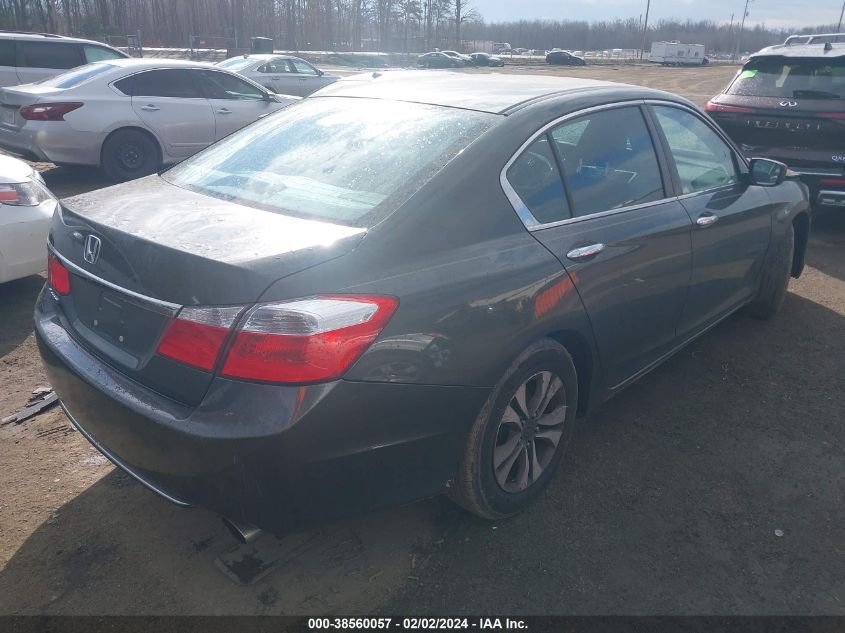 2014 Honda Accord Lx VIN: 1HGCR2F36EA257635 Lot: 38560057