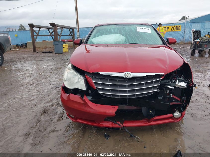 2010 Chrysler Sebring Limited VIN: 1C3BC6EV8AN122458 Lot: 38560104