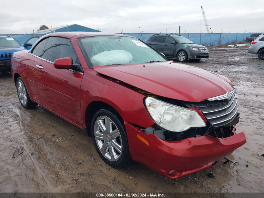 2010 Chrysler Sebring Limited VIN: 1C3BC6EV8AN122458 Lot: 38560104