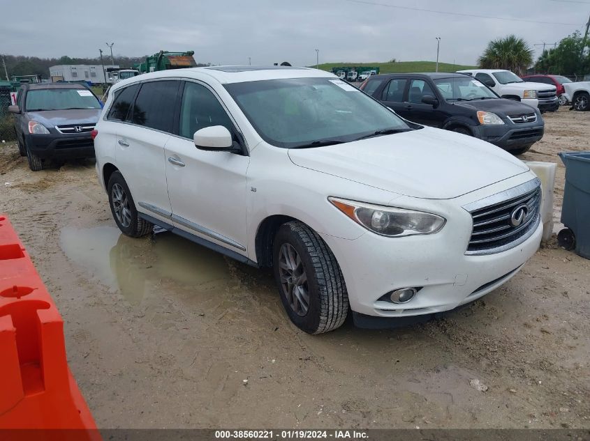 2014 Infiniti Qx60 VIN: 5N1AL0MMXEC518773 Lot: 38560221