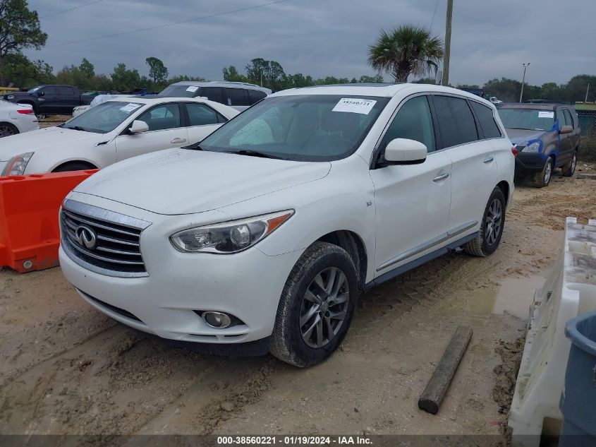 2014 Infiniti Qx60 VIN: 5N1AL0MMXEC518773 Lot: 38560221