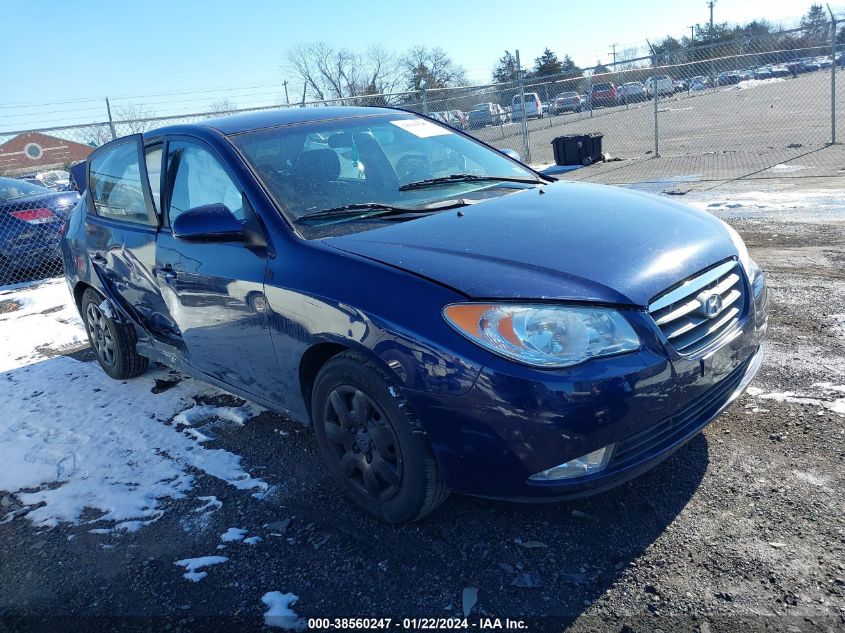 KMHDU46D29U667550 2009 Hyundai Elantra Gls