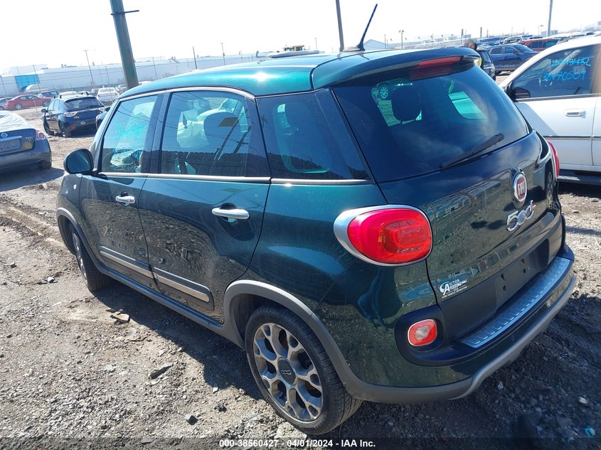 2014 Fiat 500L Trekking VIN: ZFBCFADHXEZ021137 Lot: 38560427