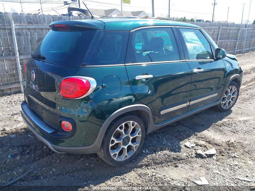 2014 Fiat 500L Trekking VIN: ZFBCFADHXEZ021137 Lot: 38560427