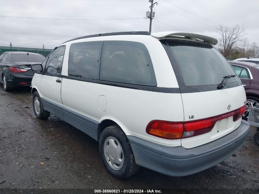 1991 Toyota Previa Le VIN: JT3AC12R9M0063721 Lot: 38560821