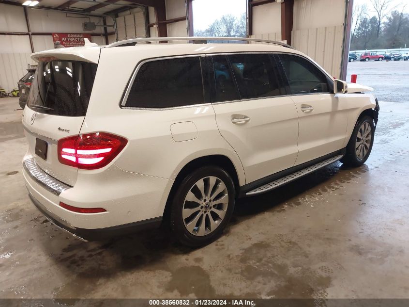 2018 Mercedes-Benz Gls 450 4Matic VIN: 4JGDF6EE9JB020692 Lot: 38560832