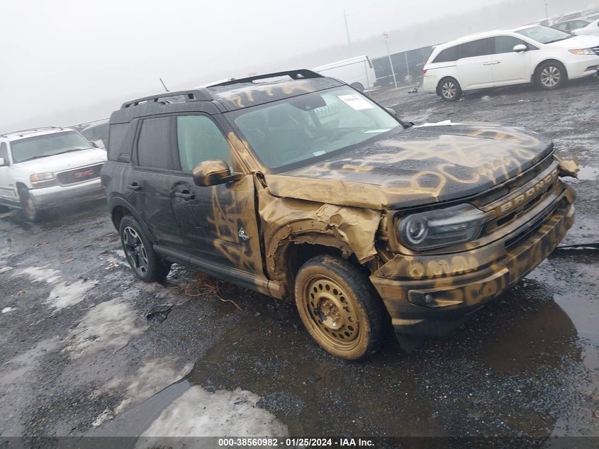 2023 Ford Bronco Sport Outer Banks VIN: 3FMCR9C63PRD73630 Lot: 38560982