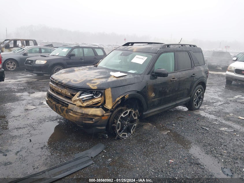 2023 Ford Bronco Sport Outer Banks VIN: 3FMCR9C63PRD73630 Lot: 38560982