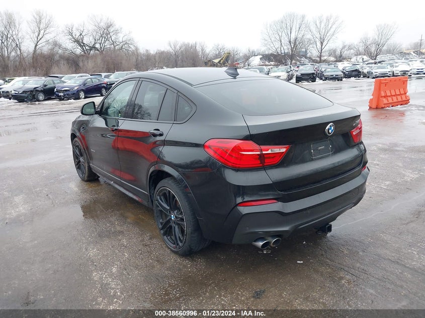 2015 BMW X4 xDrive28I VIN: 5UXXW3C58F0M88661 Lot: 38560996