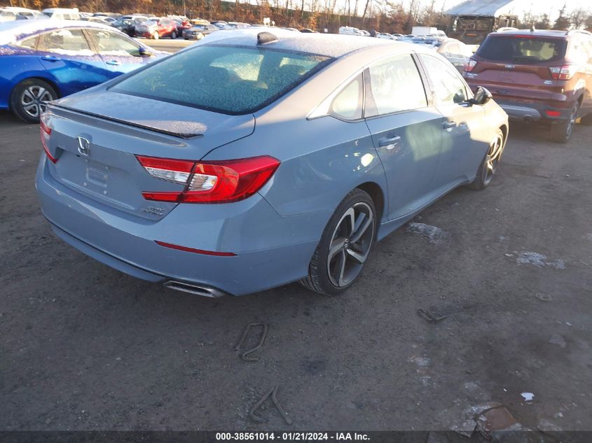 2022 Honda Accord Sport 2.0T VIN: 1HGCV2F30NA021042 Lot: 38561014