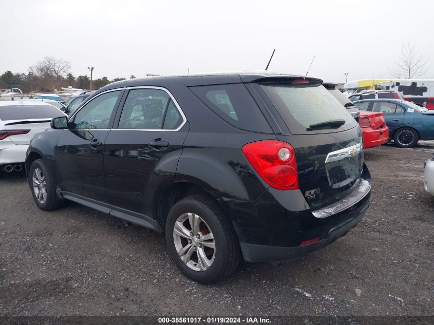 2013 Chevrolet Equinox Ls VIN: 2GNFLCEK0D6185121 Lot: 38561017