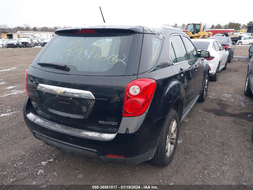 2013 Chevrolet Equinox Ls VIN: 2GNFLCEK0D6185121 Lot: 38561017