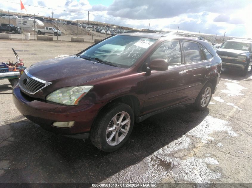 2008 Lexus Rx 350 VIN: JTJHK31U382039310 Lot: 38561310