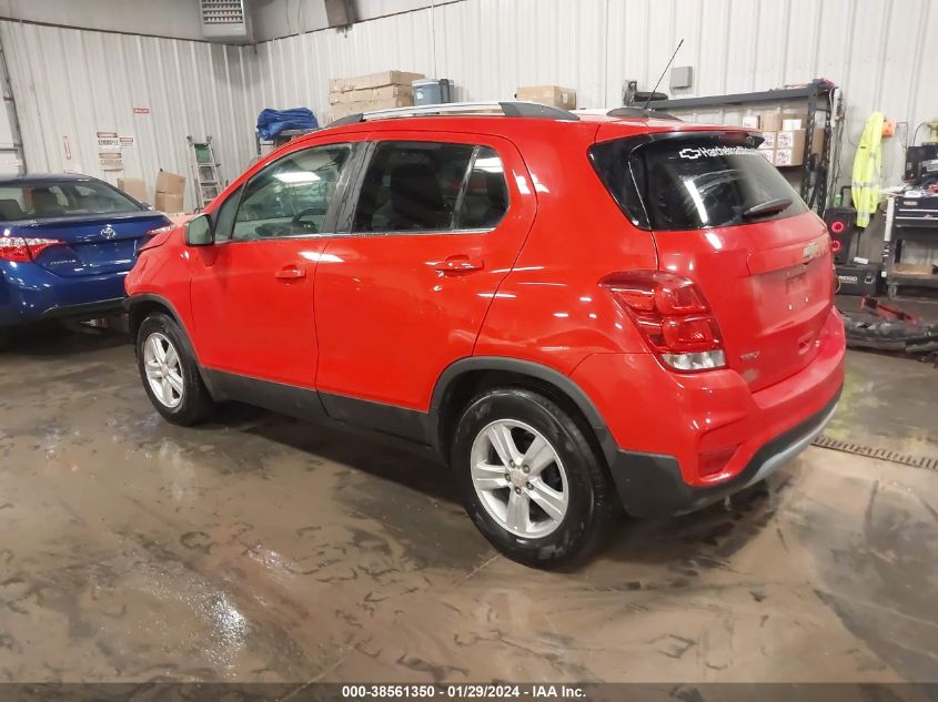 3GNCJLSB9HL161687 2017 Chevrolet Trax Lt