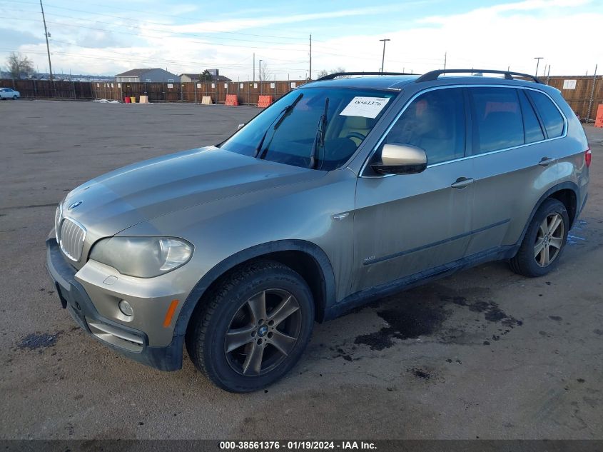 2008 BMW X5 4.8I VIN: 5UXFE83558LZ47254 Lot: 38561376