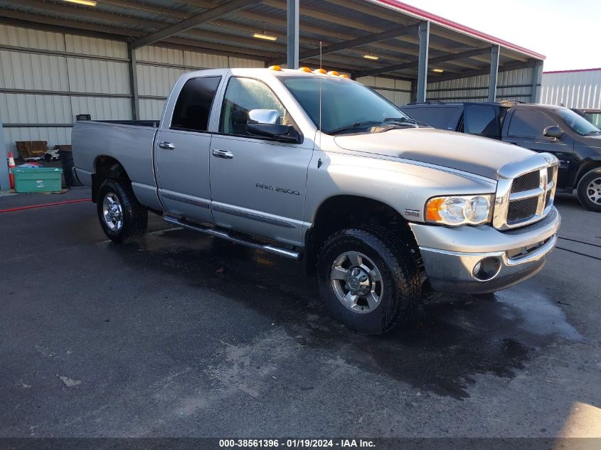 2005 Dodge Ram 2500 Slt/Laramie VIN: 3D7KS28D15G734788 Lot: 38561396