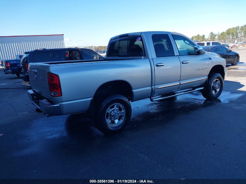 2005 Dodge Ram 2500 Slt/Laramie VIN: 3D7KS28D15G734788 Lot: 38561396