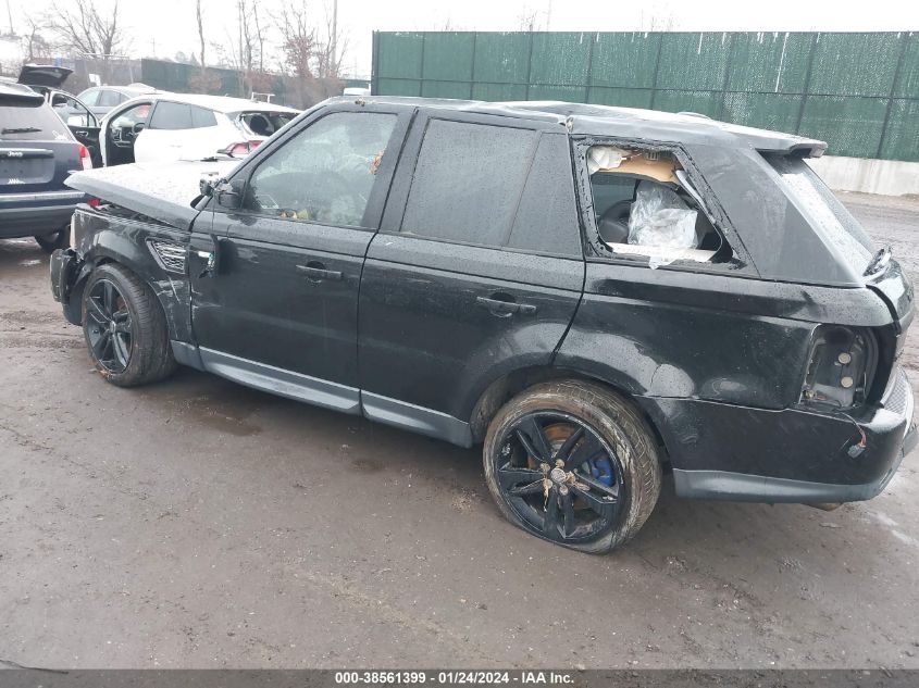 2013 Land Rover Range Rover Sport Hse VIN: SALSK2D47DA787002 Lot: 38561399