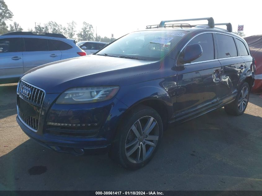 2012 Audi Q7 3.0T Premium VIN: WA1LGAFE1CD001439 Lot: 38561417