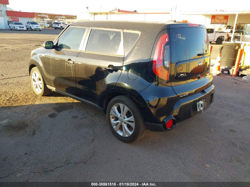 2016 Kia Soul ! VIN: KNDJX3A56G7265180 Lot: 38561518