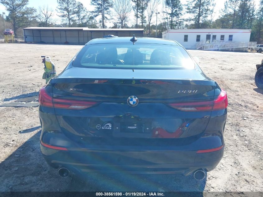 2021 BMW 228I Gran Coupe xDrive VIN: WBA73AK01M7H55759 Lot: 38561598