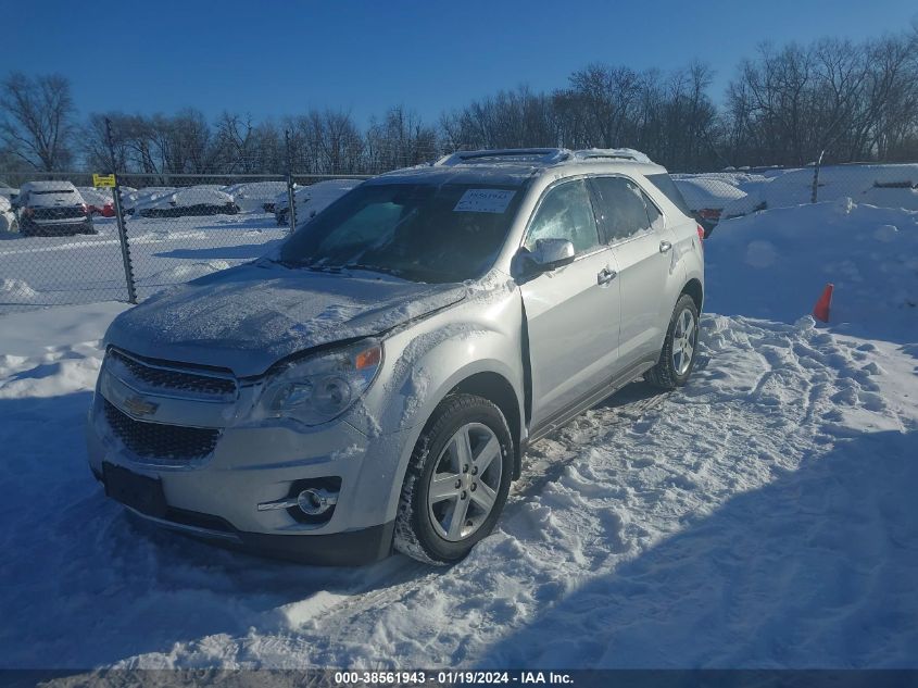 2014 Chevrolet Equinox Ltz VIN: 2GNALDEK6E6207026 Lot: 38561943