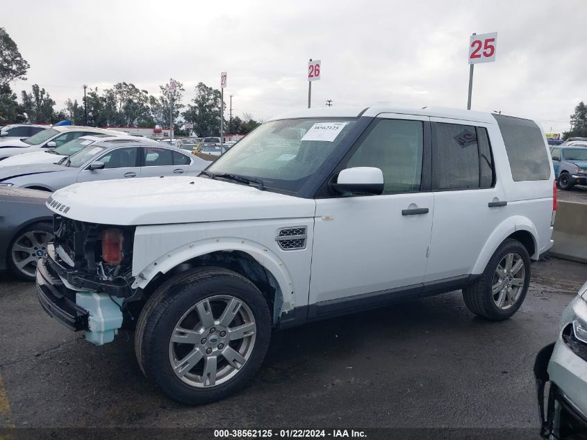 2011 Land Rover Lr4 VIN: SALAC2D44BA550599 Lot: 38562125