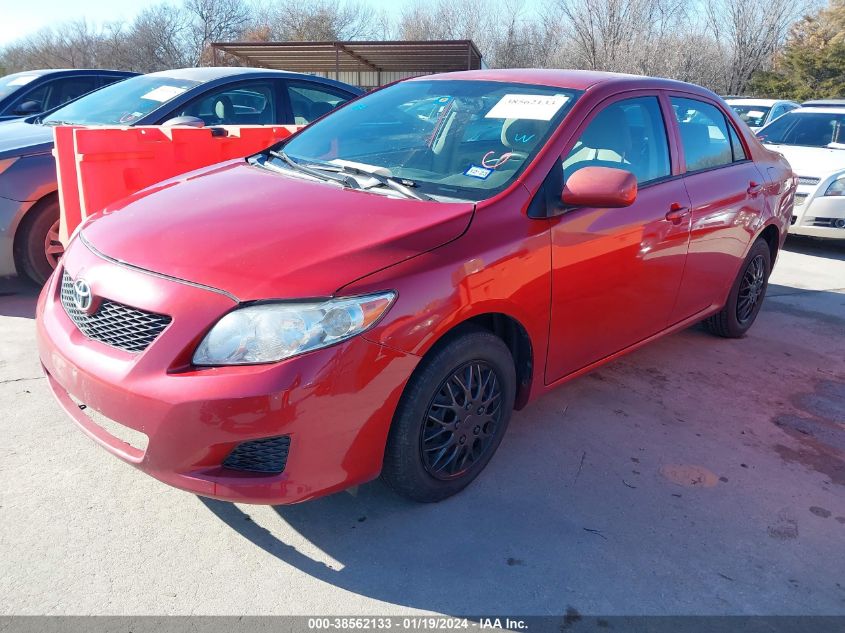 2010 Toyota Corolla Le VIN: 2T1BU4EE0AC281278 Lot: 38562133