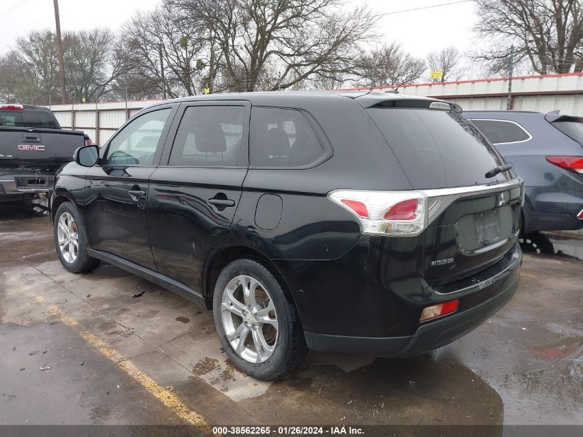 2014 Mitsubishi Outlander Se VIN: JA4AD3A31EZ015669 Lot: 38562265