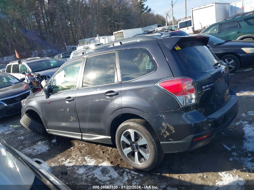 2017 Subaru Forester 2.5I Premium VIN: JF2SJAGC5HH514677 Lot: 38562330