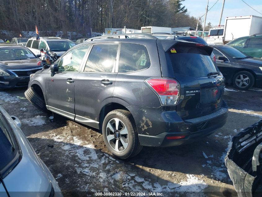 2017 Subaru Forester 2.5I Premium VIN: JF2SJAGC5HH514677 Lot: 38562330