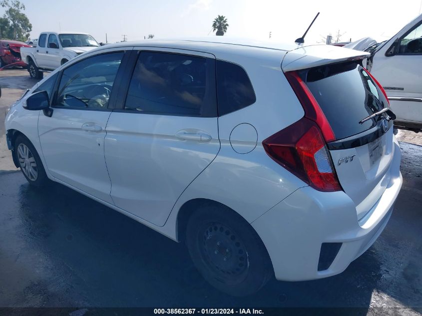 2017 Honda Fit Lx VIN: JHMGK5H56HS021133 Lot: 38562367