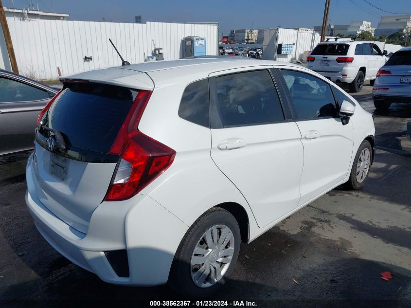 2017 Honda Fit Lx VIN: JHMGK5H56HS021133 Lot: 38562367