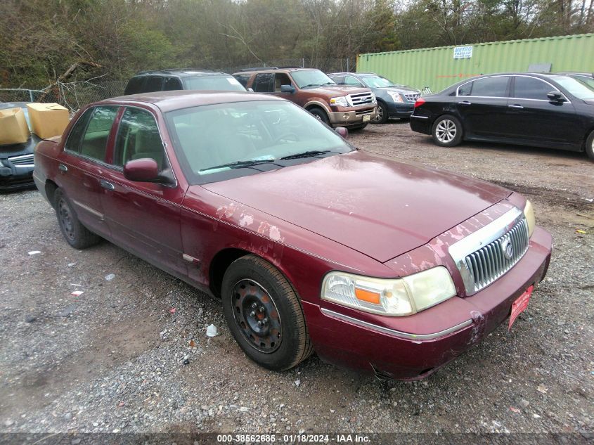 2007 Mercury Grand Marquis Gs VIN: 2MEFM74V17X604521 Lot: 38562685