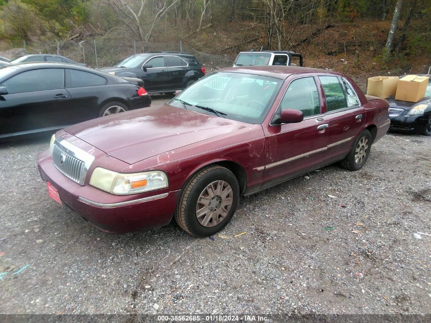 2007 Mercury Grand Marquis Gs VIN: 2MEFM74V17X604521 Lot: 38562685