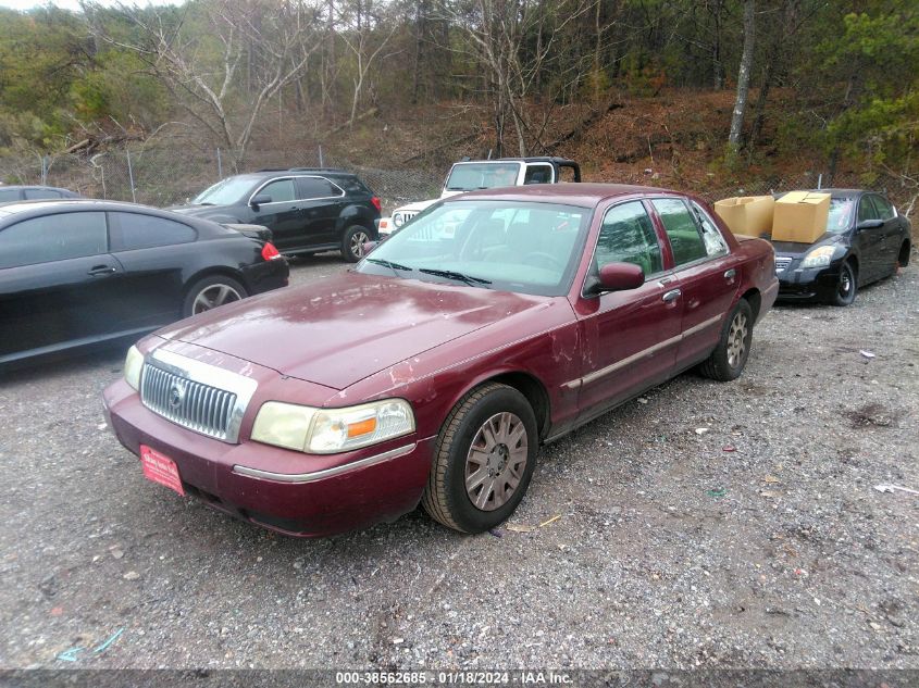 2007 Mercury Grand Marquis Gs VIN: 2MEFM74V17X604521 Lot: 38562685