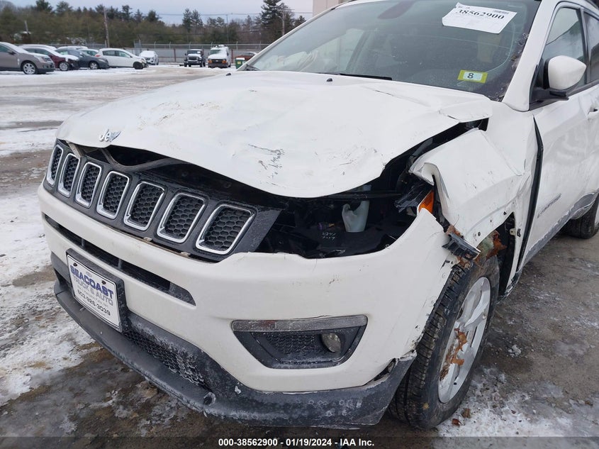 2017 JEEP NEW COMPASS LATITUDE 4X4 3C4NJDBB9HT692721