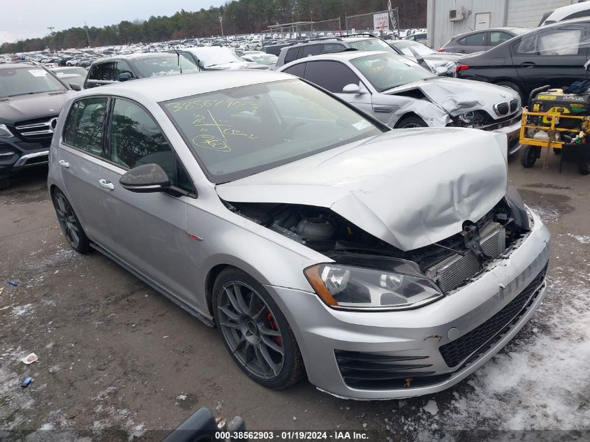 2017 Volkswagen Golf Gti Autobahn 4-Door/S 4-Door/Se 4-Door/Sport 4-Door VIN: 3VW4T7AU5HM072708 Lot: 38562903