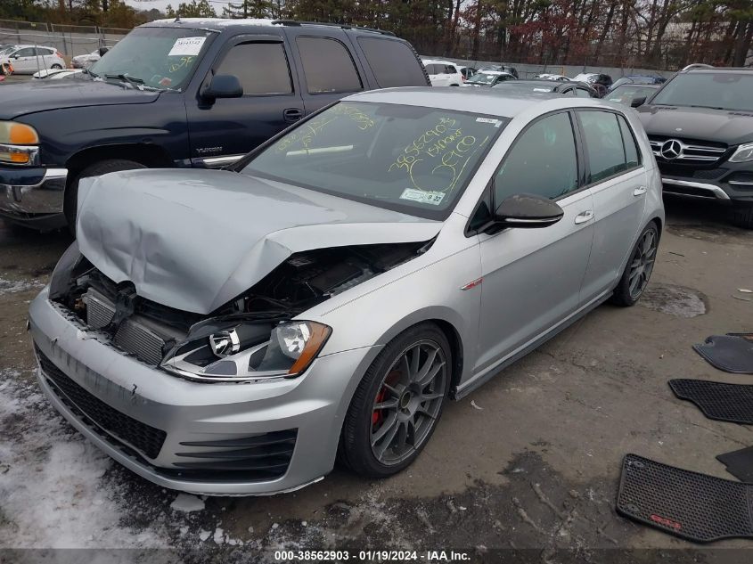 2017 Volkswagen Golf Gti Autobahn 4-Door/S 4-Door/Se 4-Door/Sport 4-Door VIN: 3VW4T7AU5HM072708 Lot: 38562903