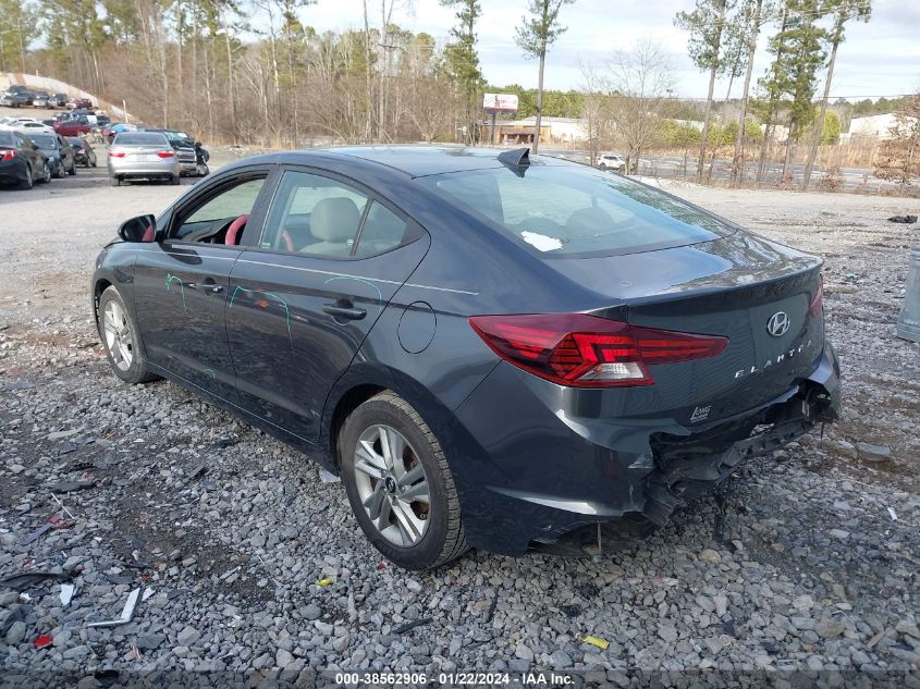 2020 Hyundai Elantra Sel VIN: 5NPD84LF9LH596959 Lot: 38562906