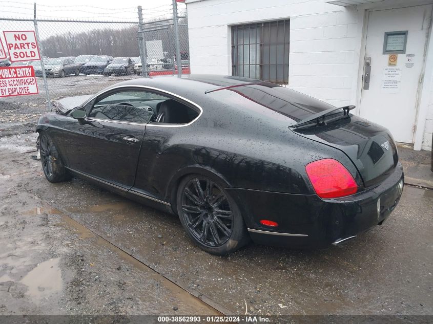 2009 Bentley Continental Gt VIN: SCBCR73W89C059534 Lot: 38562993