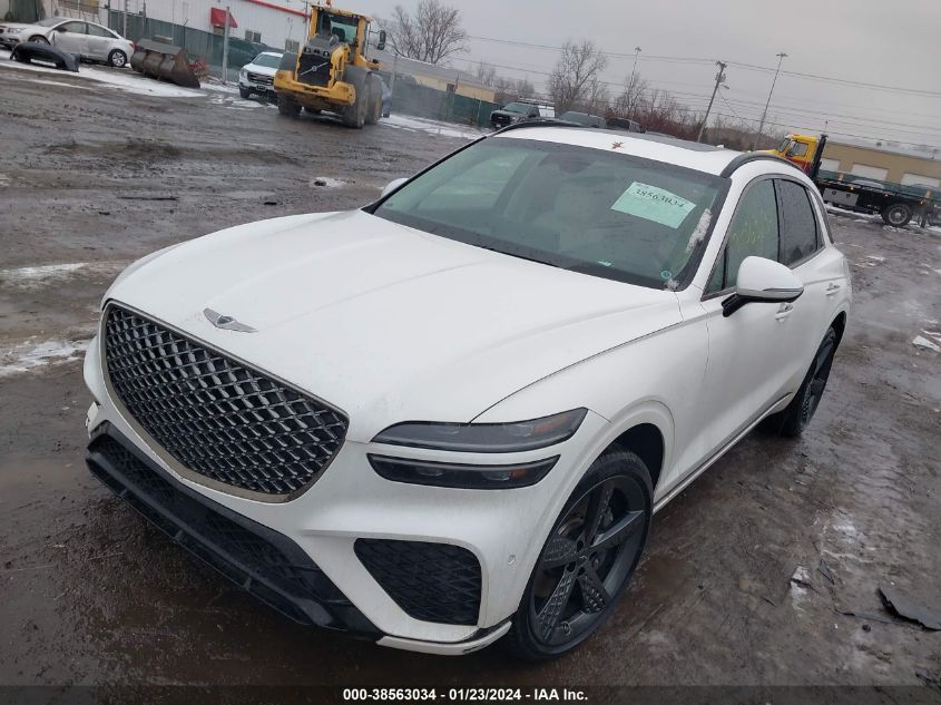 2022 Genesis Gv70 3.5T Awd Sport VIN: KMUMCDTC6NU057225 Lot: 38563034